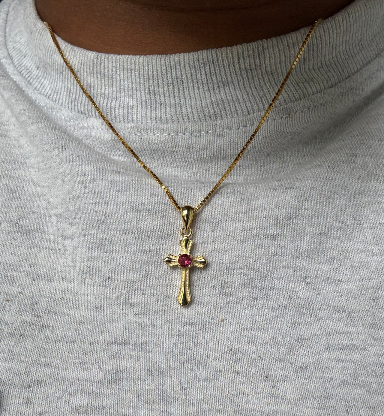.925 Virginia Cross Pendant & Necklace