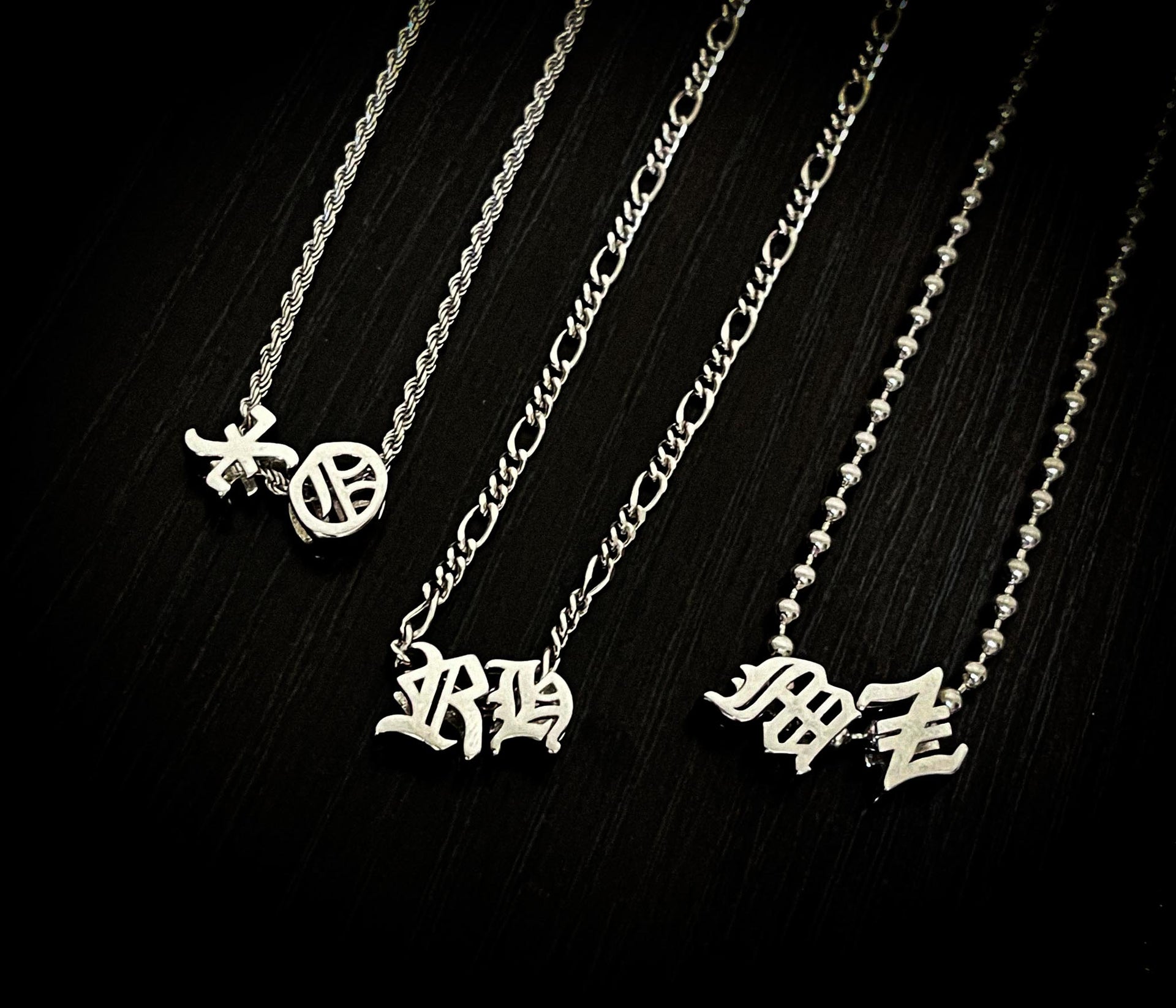 .925 #Letterman Project pendant & necklace