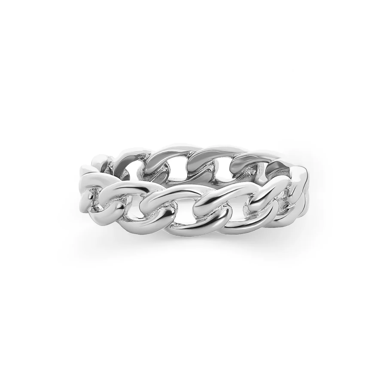 .925 Mini Cuban Ring