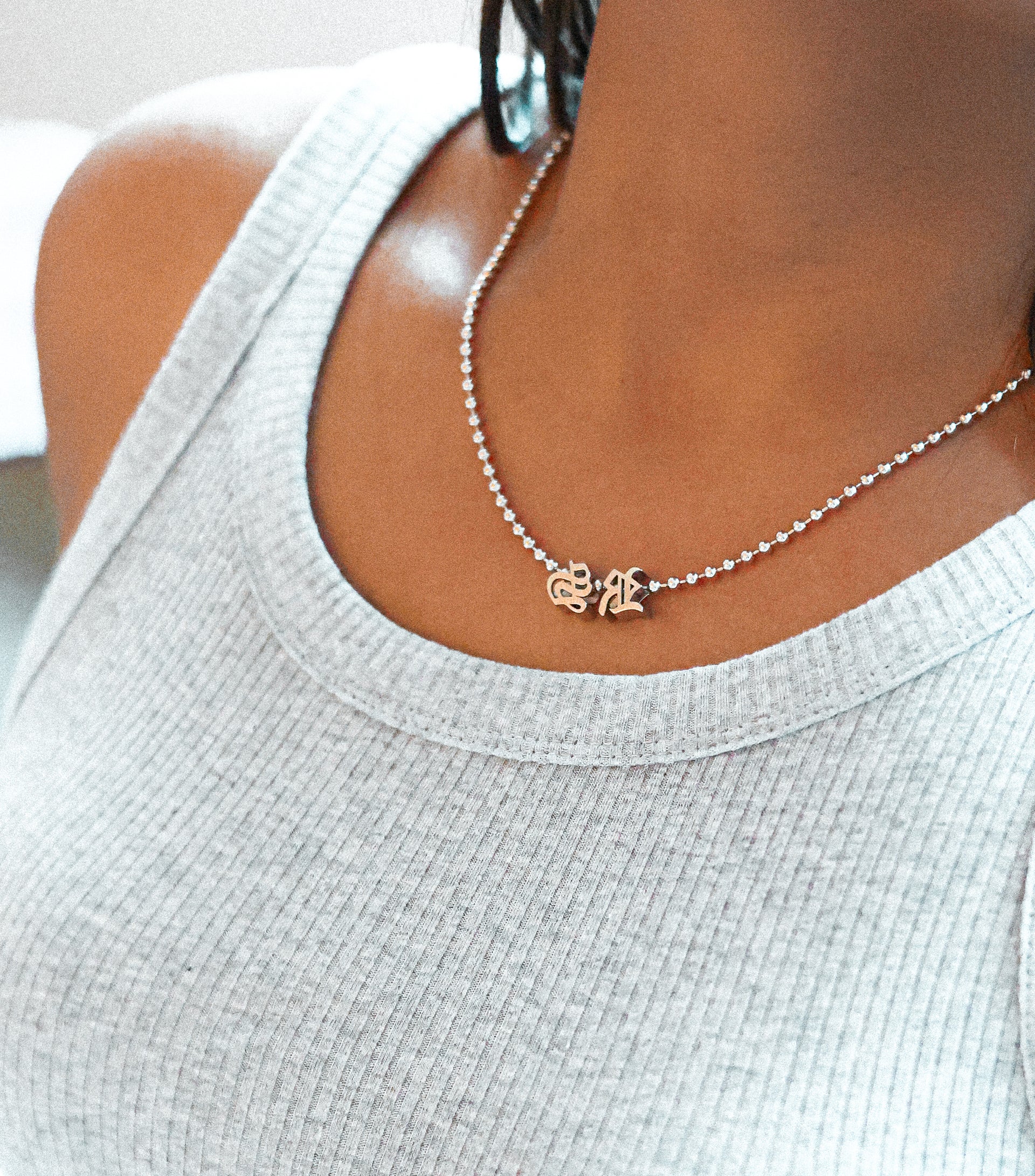 .925 #Letterman Project pendant & necklace