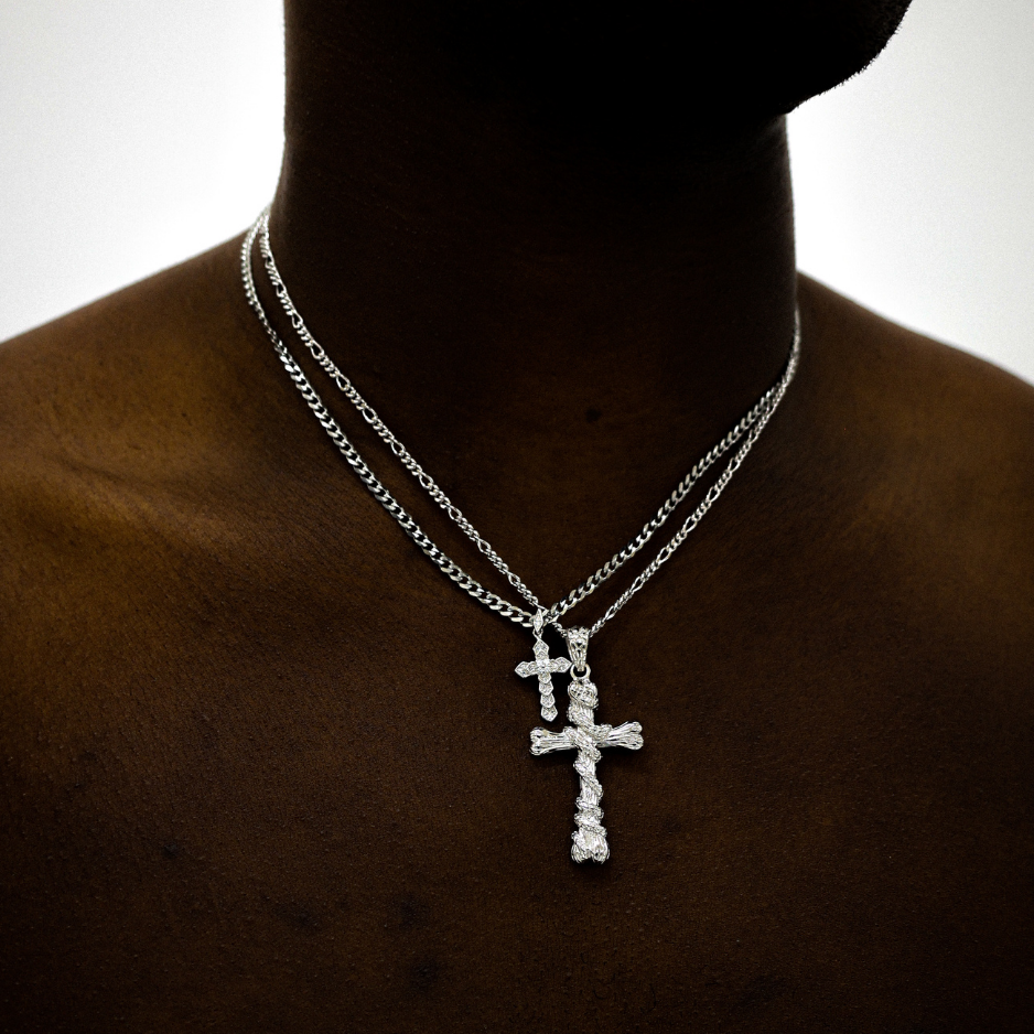 .925 triumph cross necklace bundle