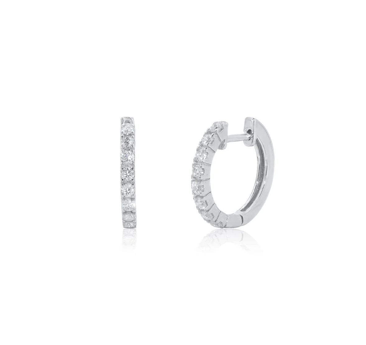 Moissanite Single Row