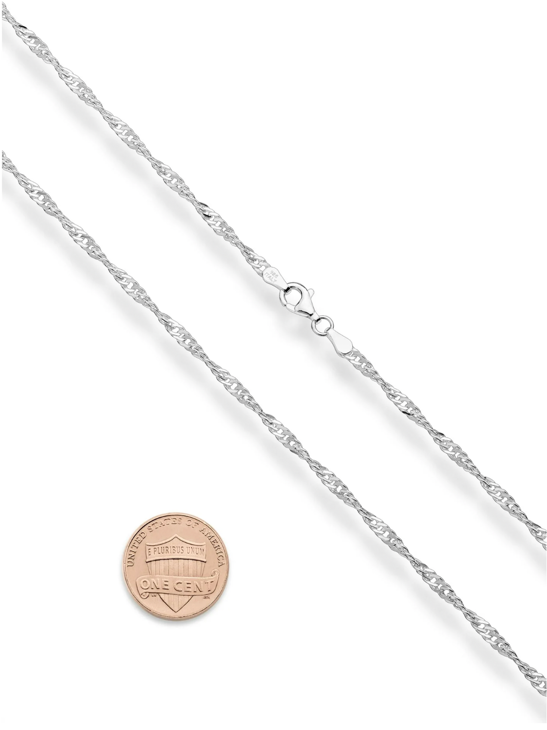 .925 Singapore Necklace