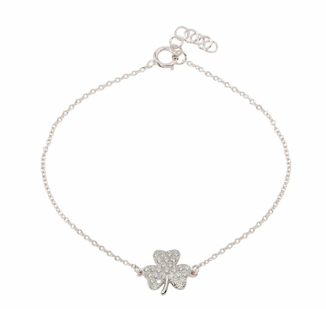 .925 Lucky Clover Bracelet