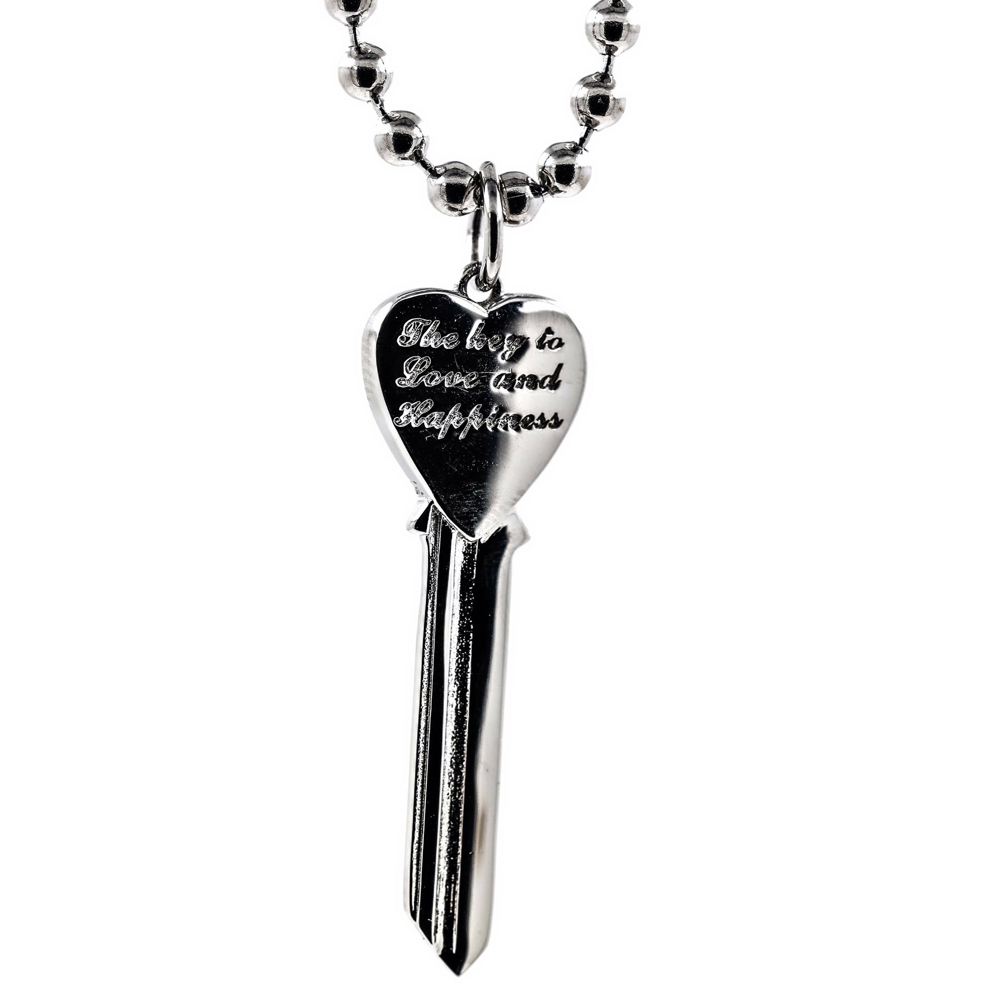 .925 silver key to love & happiness