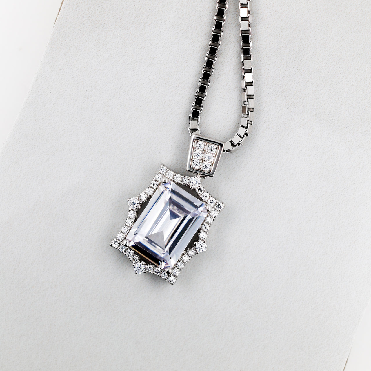 .925 fairstone pendant & necklace